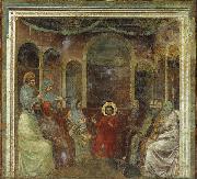 GIOTTO di Bondone Christ among the Doctors oil painting reproduction